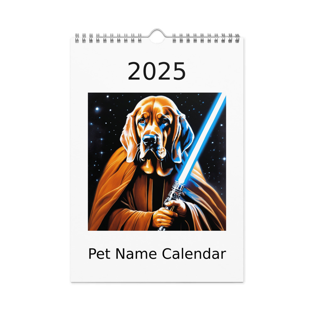 PugMug Custom Pet Wall Calendar (2026)