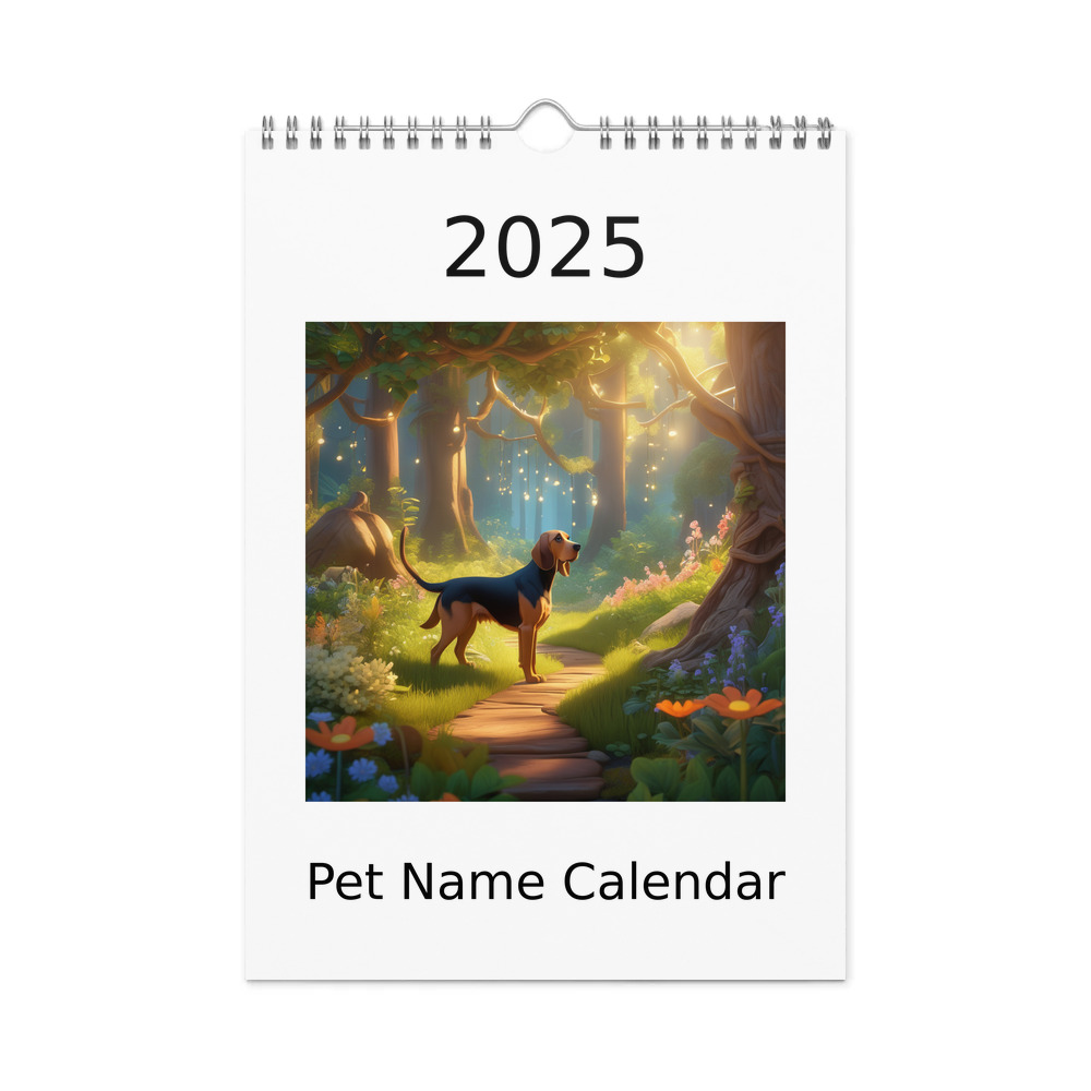 PugMug Custom Pet Wall Calendar (2026)