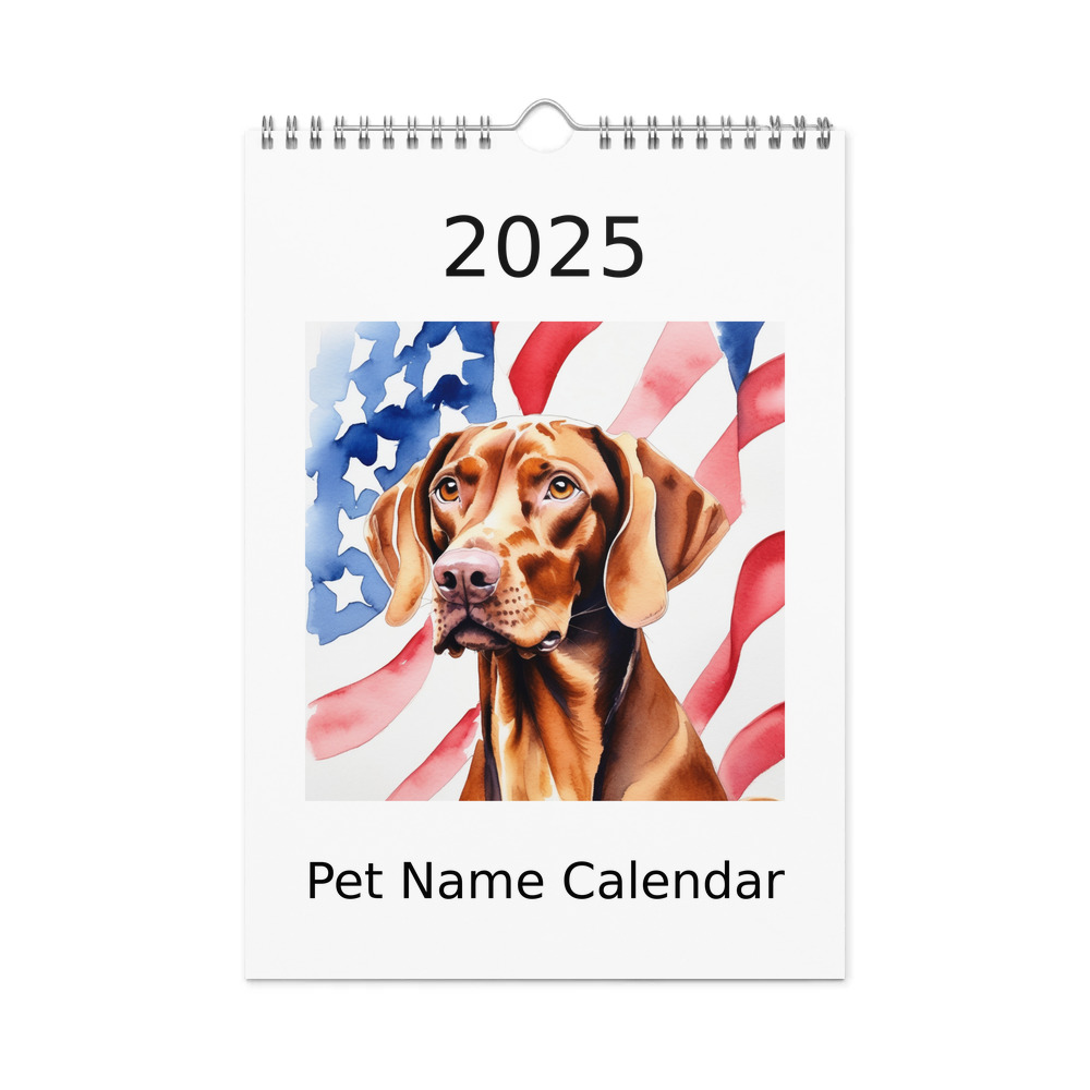 PugMug Custom Pet Wall Calendar (2026)