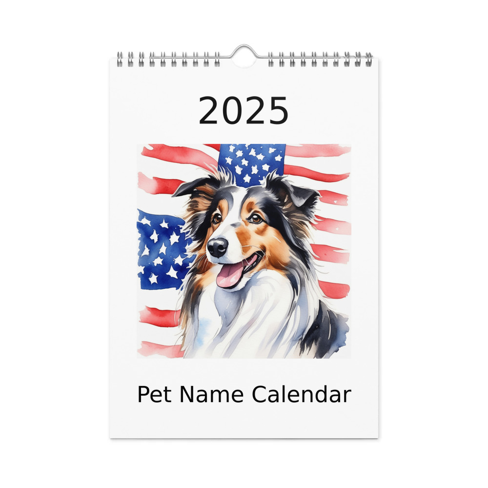 PugMug Custom Pet Wall Calendar (2026)