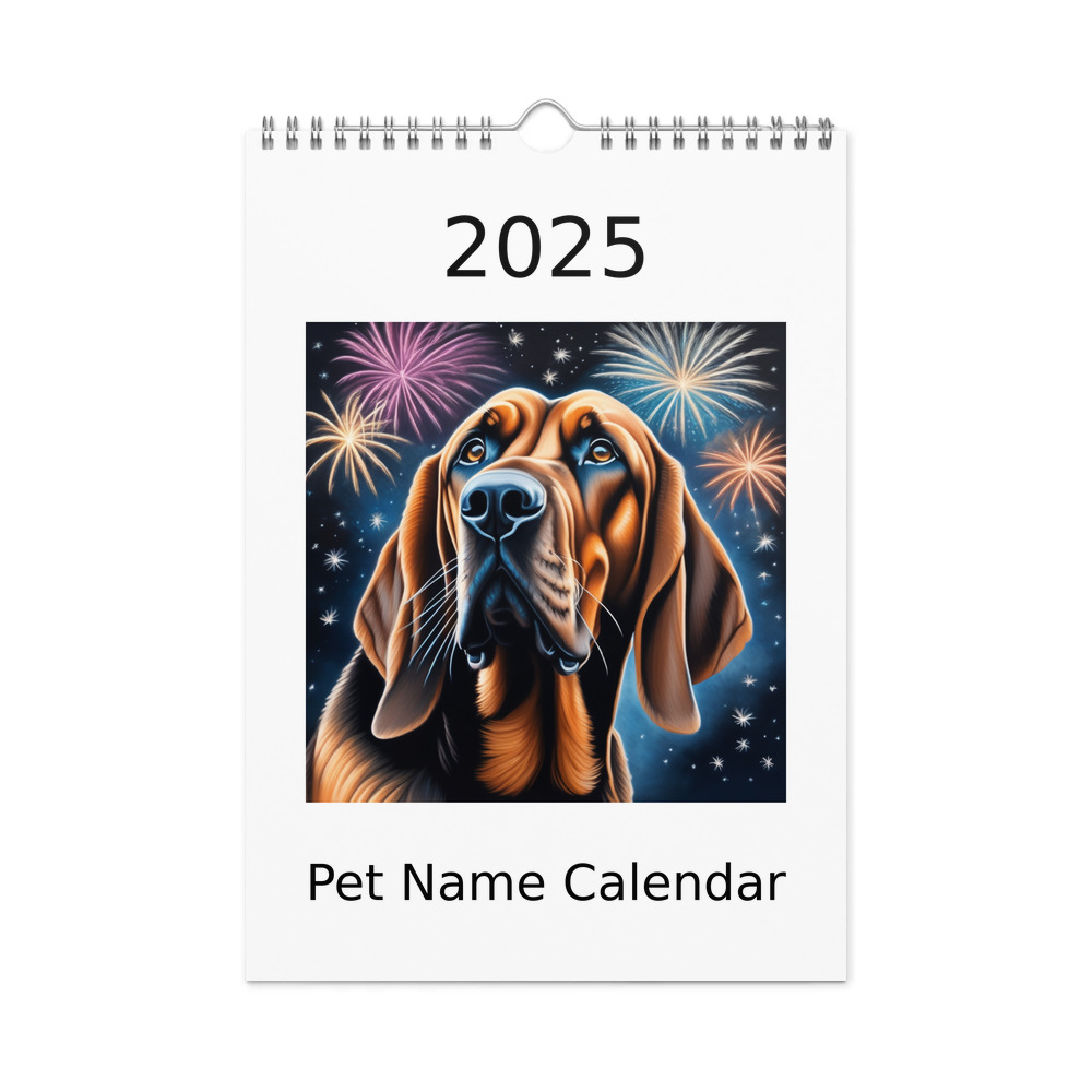 PugMug Custom Pet Wall Calendar (2026)