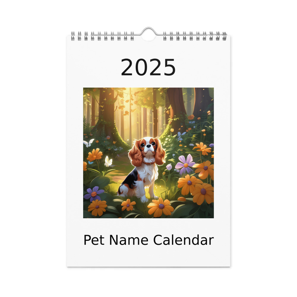 PugMug Custom Pet Wall Calendar (2026)