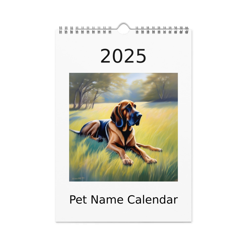PugMug Custom Pet Wall Calendar (2026)