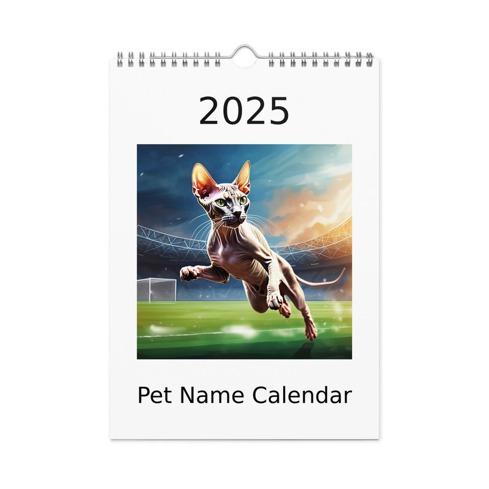 PugMug Custom Pet Wall Calendar (2026)