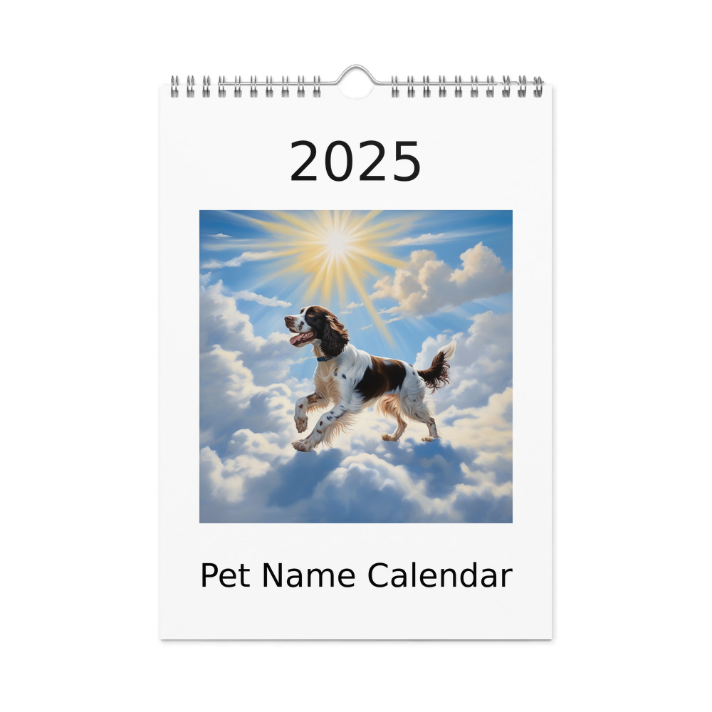 PugMug Custom Pet Wall Calendar (2026)