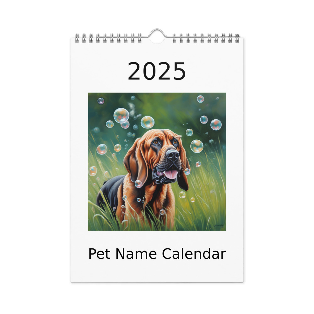 PugMug Custom Pet Wall Calendar (2026)