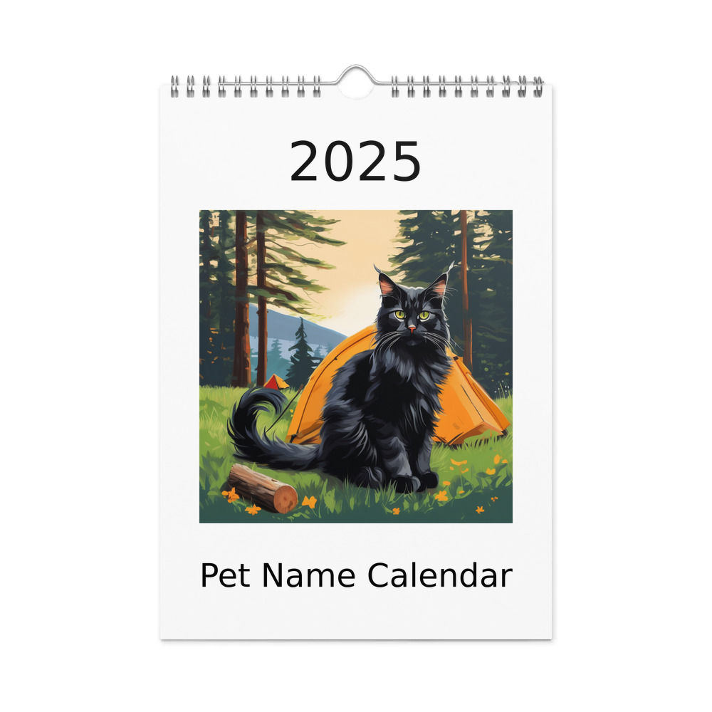 PugMug Custom Pet Wall Calendar (2026)