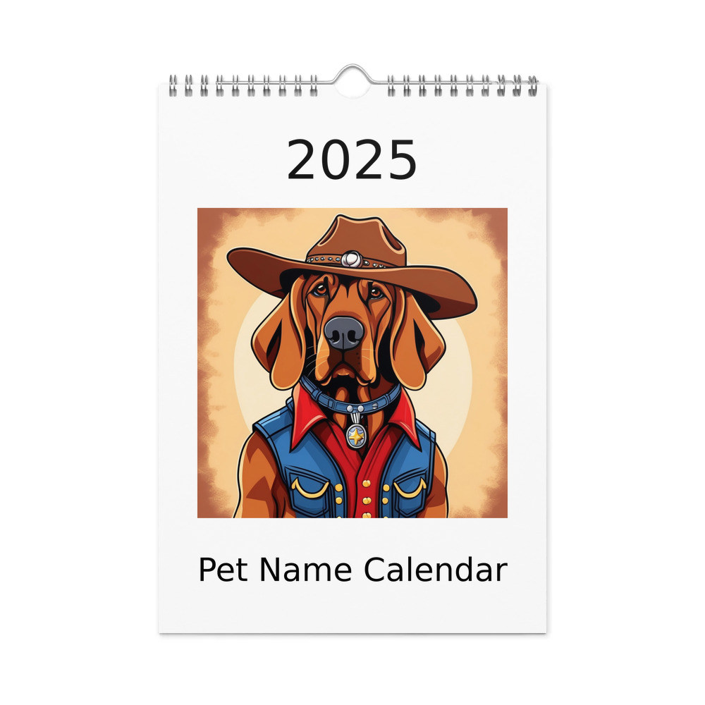 PugMug Custom Pet Wall Calendar (2026)