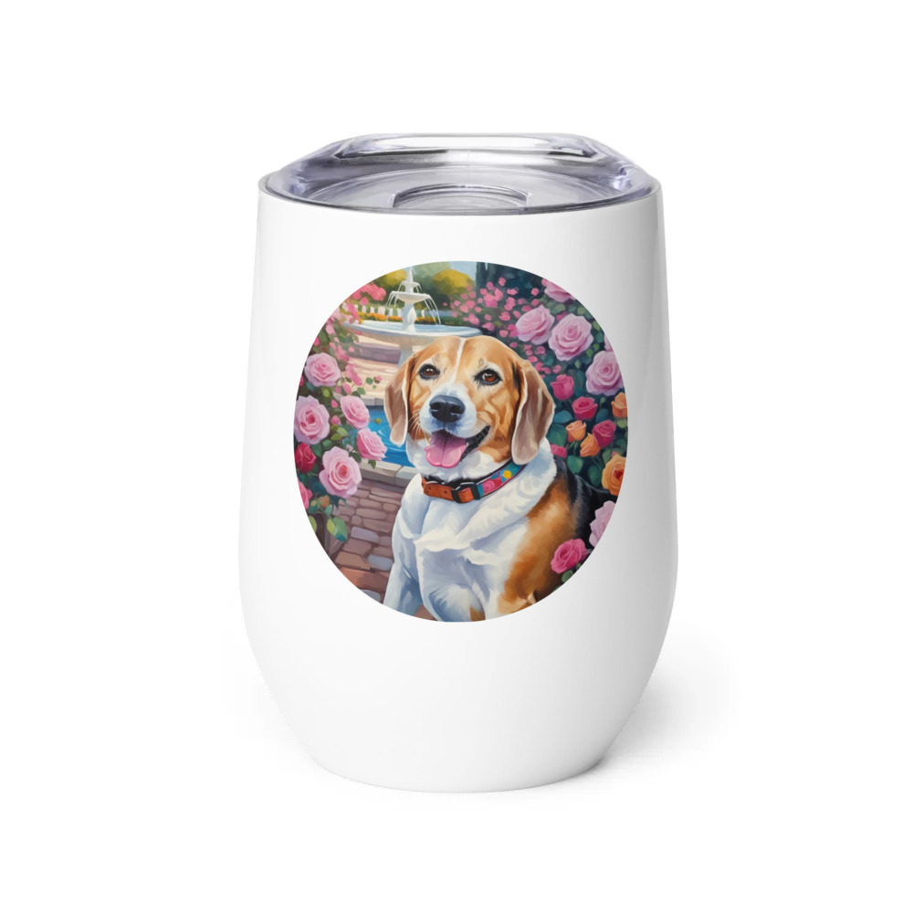 PugMug Custom Munchkin Wine Tumbler