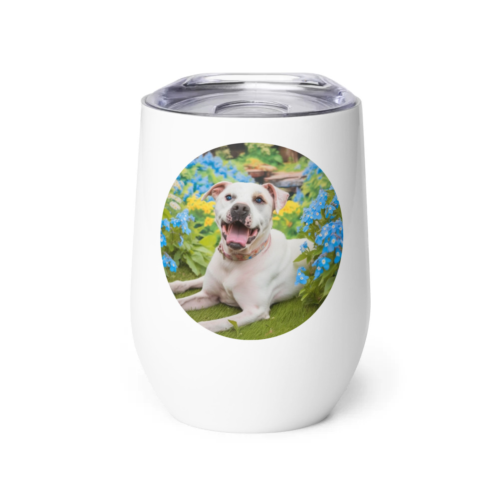 PugMug Custom Melody Wine Tumbler