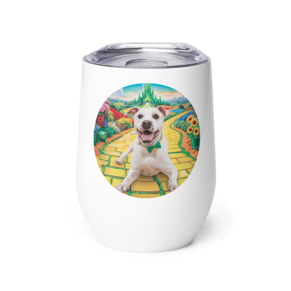 PugMug Custom Melody Wine Tumbler