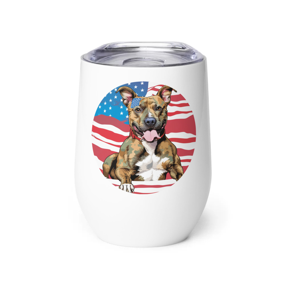 PugMug Custom Tony Hawk Wine Tumbler