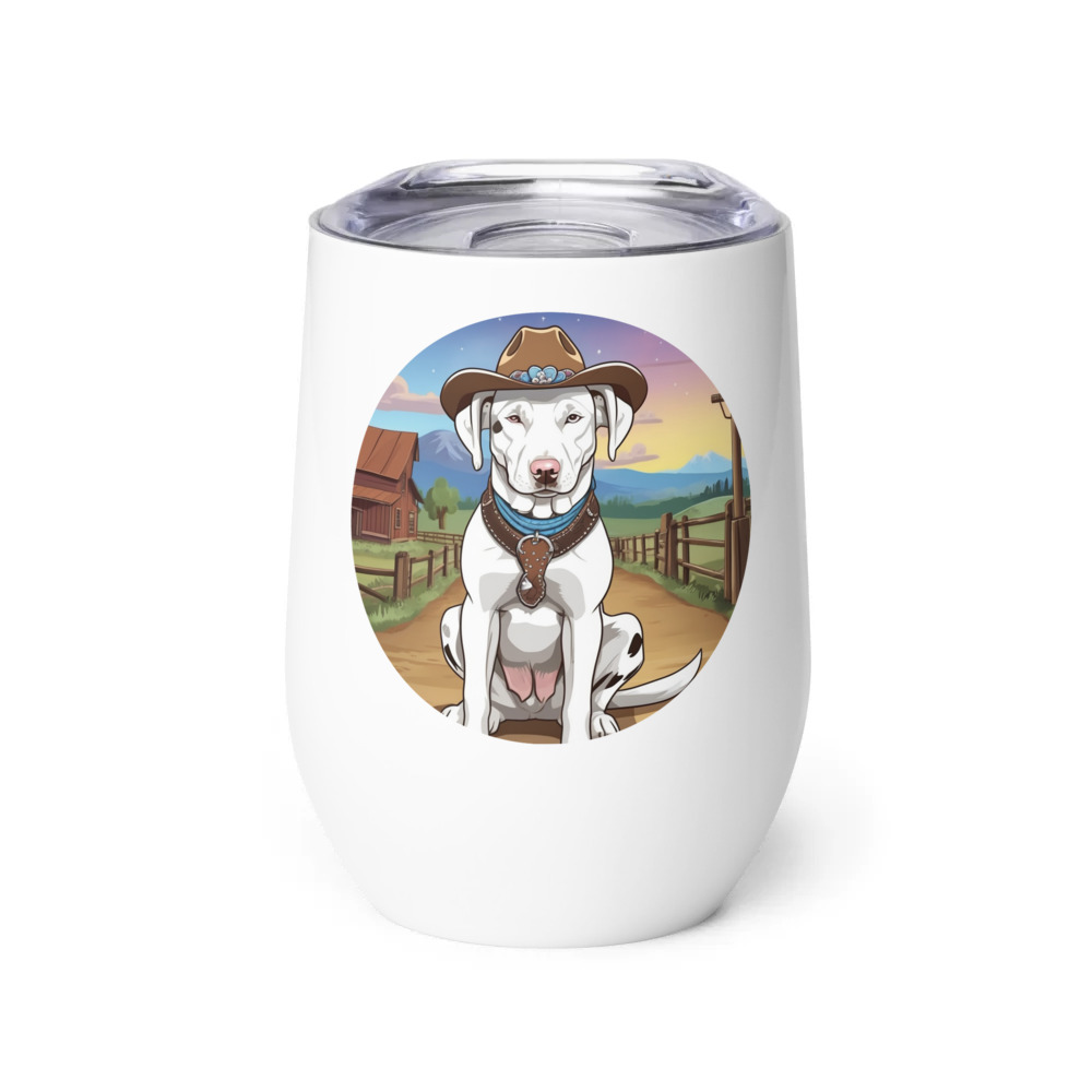 PugMug Custom Penny Wine Tumbler