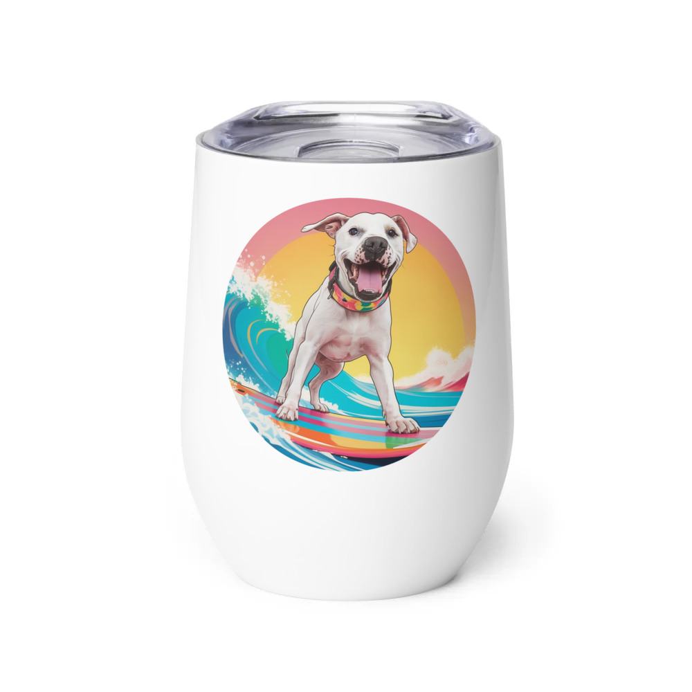 PugMug Custom Melody Wine Tumbler