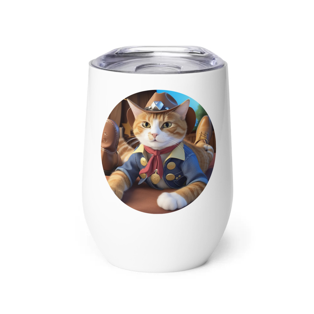 PugMug Custom Jack Jack Wine Tumbler
