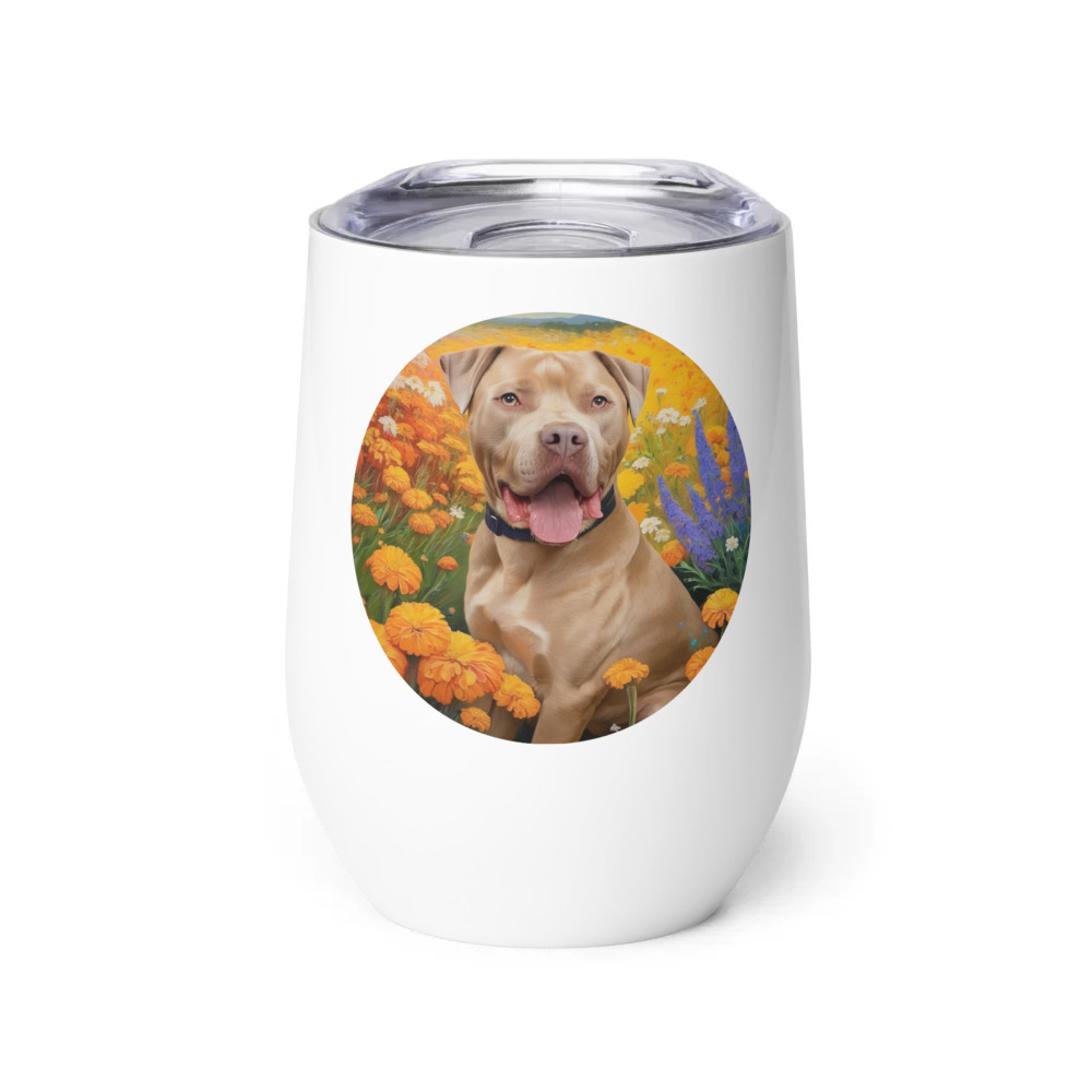 PugMug Custom squishmallow Wine Tumbler