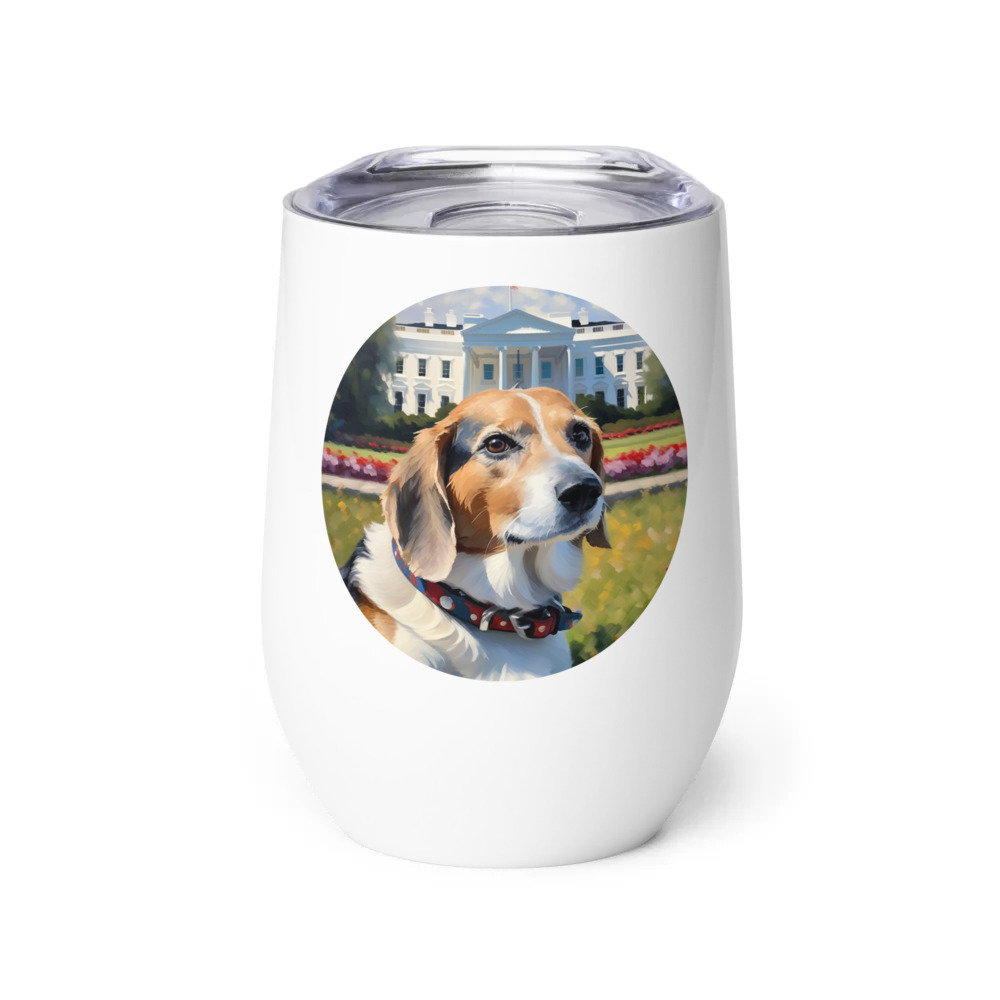 PugMug Custom Munchkin Wine Tumbler