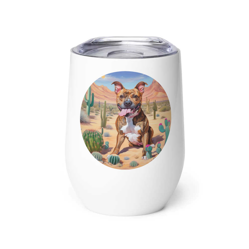 PugMug Custom Tony Hawk Wine Tumbler