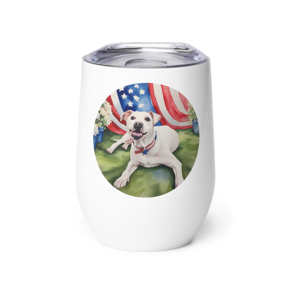 PugMug Custom Melody Wine Tumbler