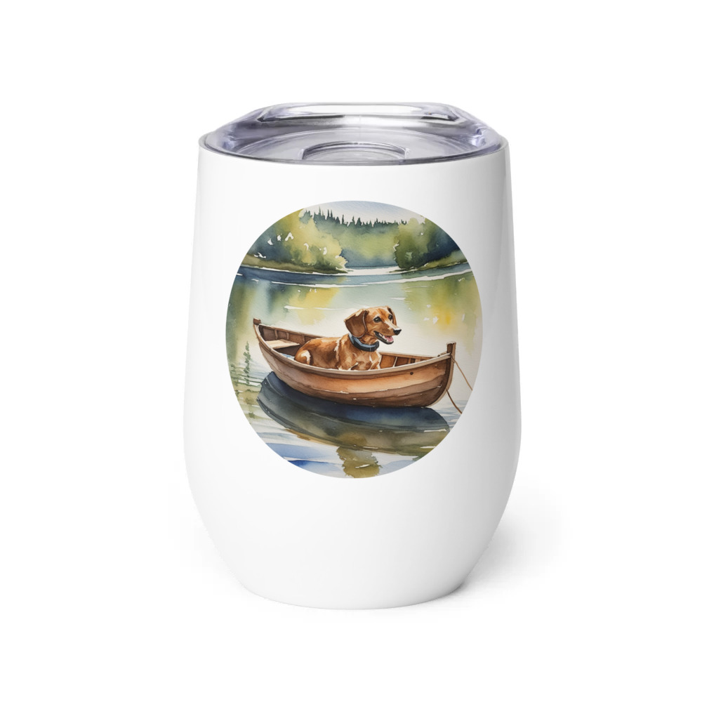 PugMug Custom Rex Wine Tumbler