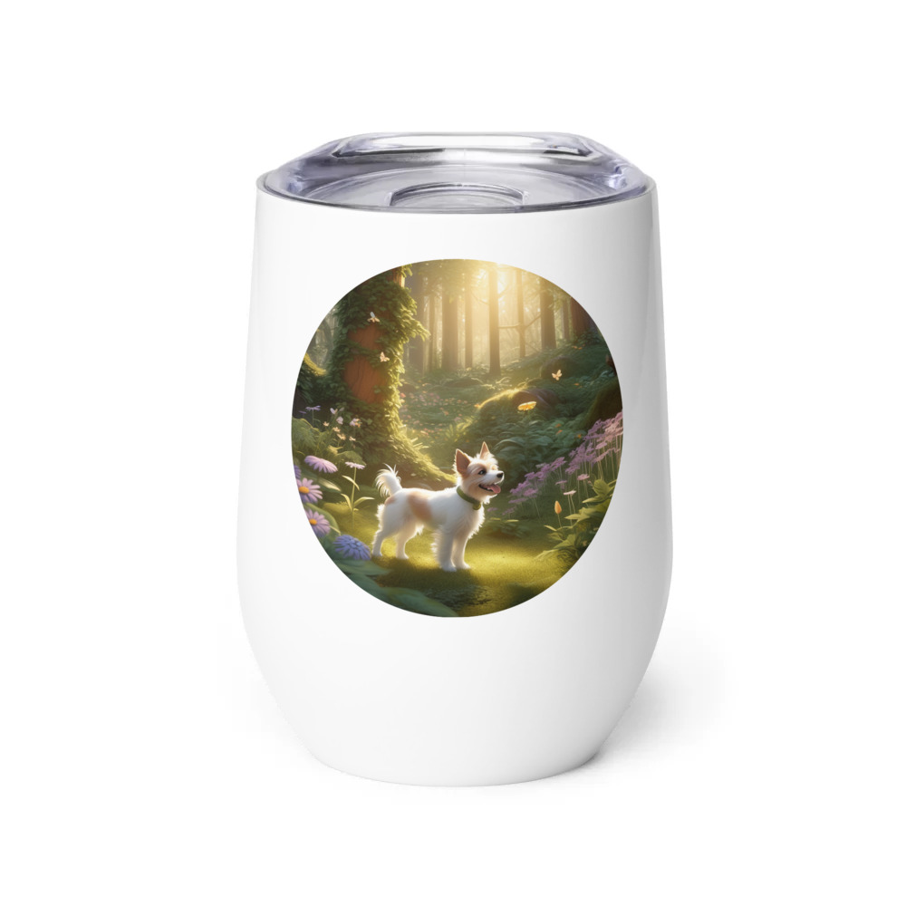PugMug Custom Luna Wine Tumbler