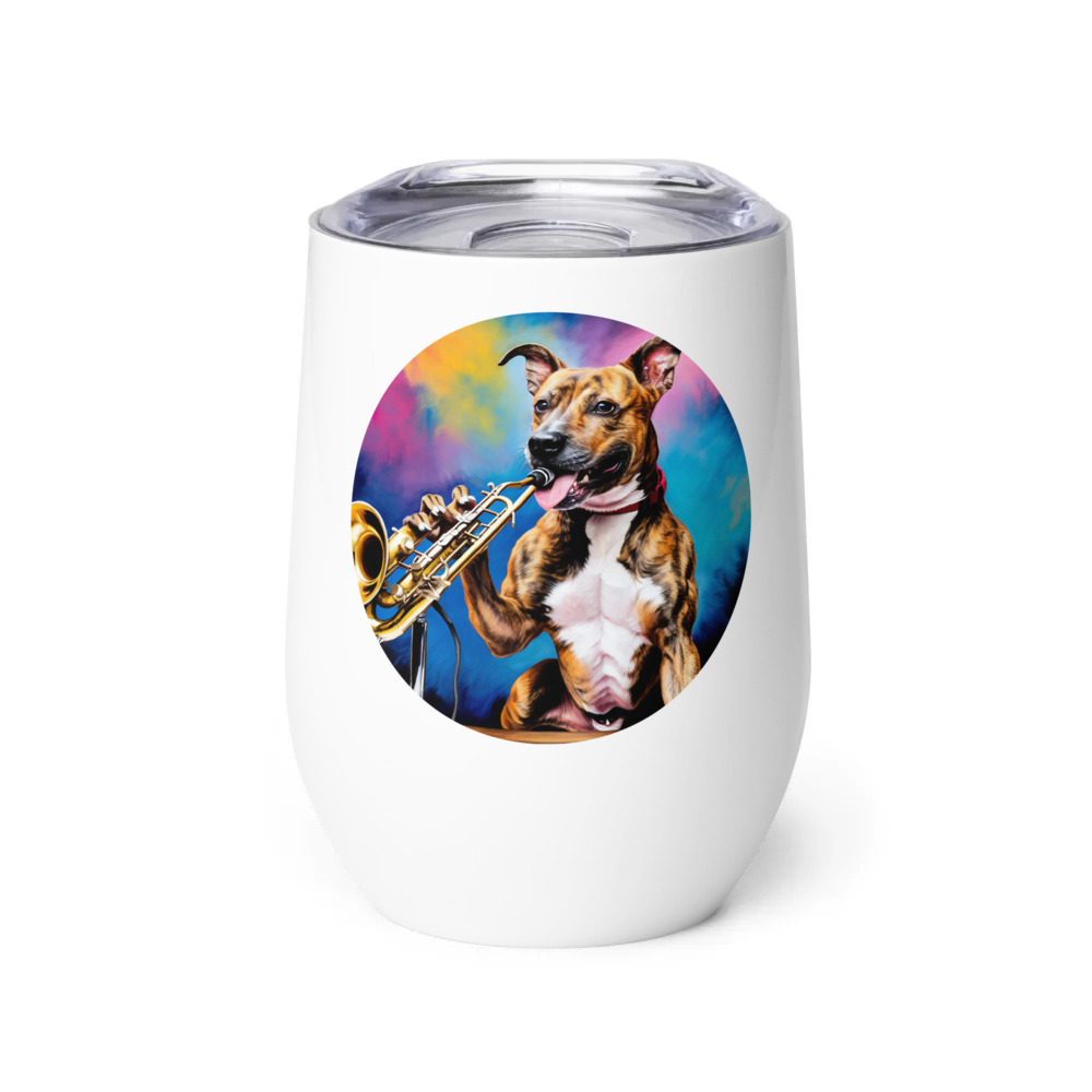 PugMug Custom Tony Hawk Wine Tumbler