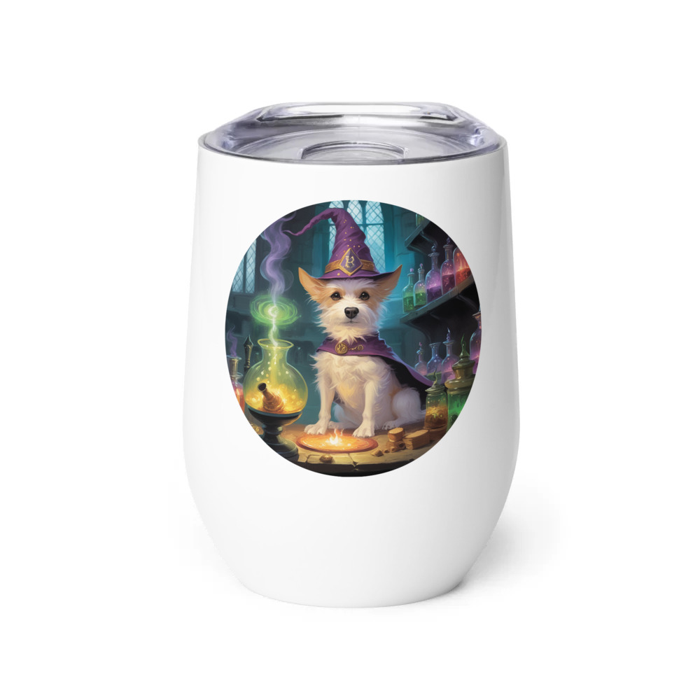 PugMug Custom Luna Wine Tumbler