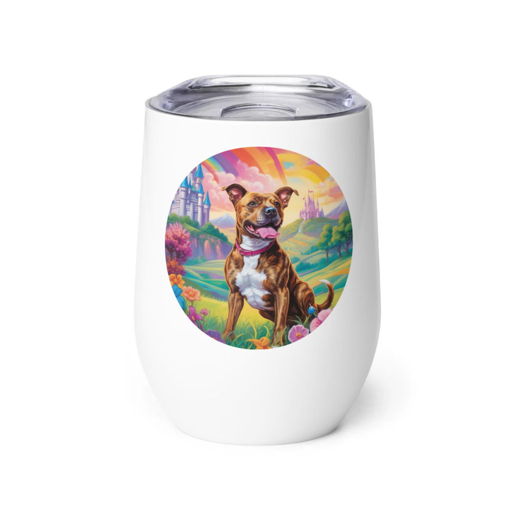 PugMug Custom Tony Hawk Wine Tumbler