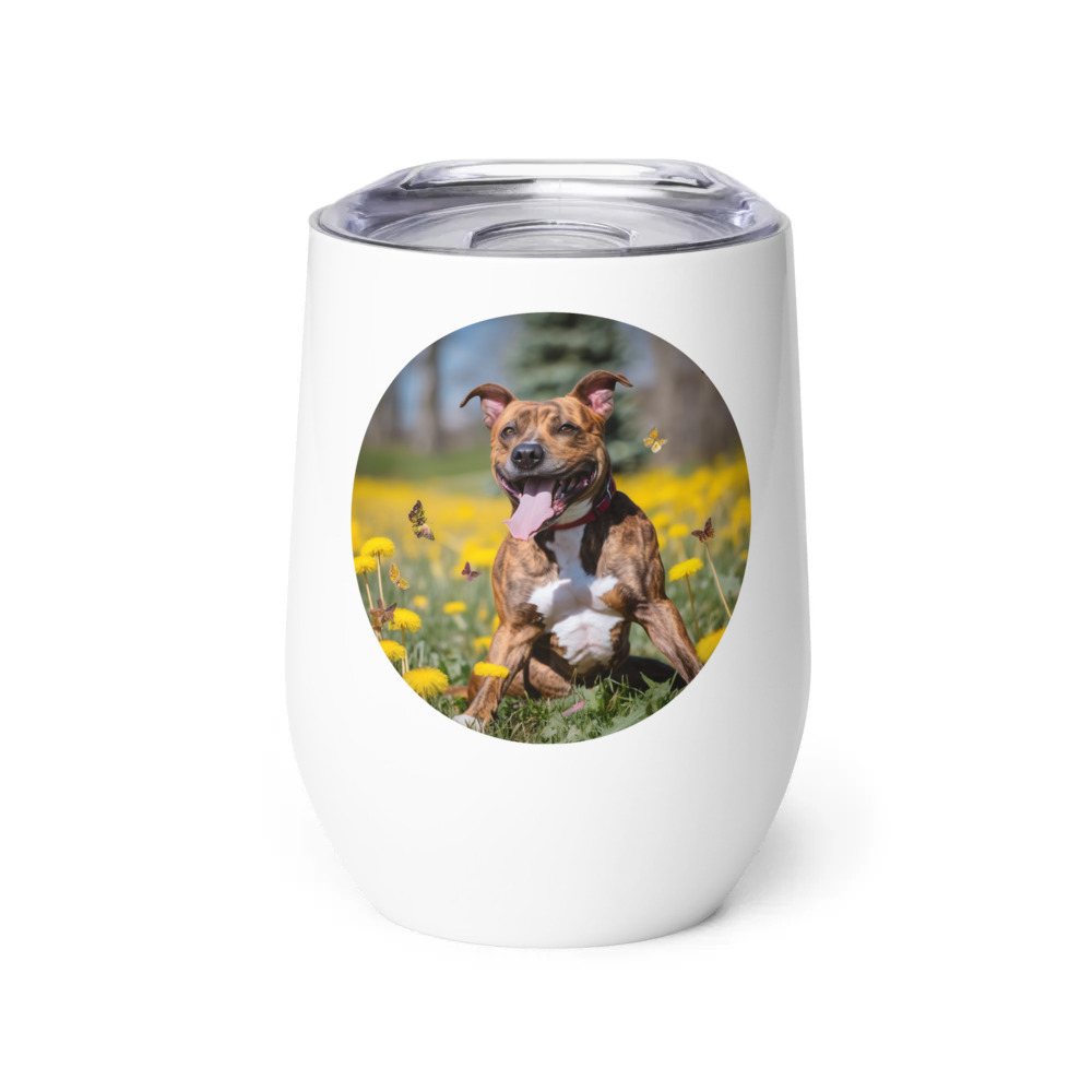 PugMug Custom Tony Hawk Wine Tumbler