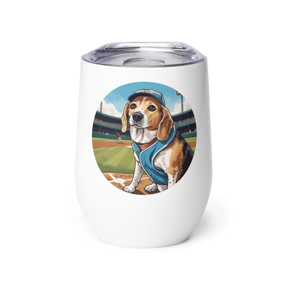 PugMug Custom Munchkin Wine Tumbler
