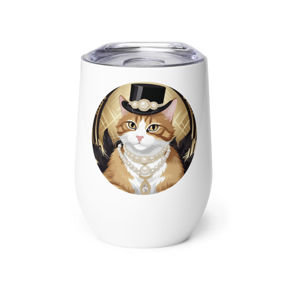PugMug Custom Jack Jack Wine Tumbler