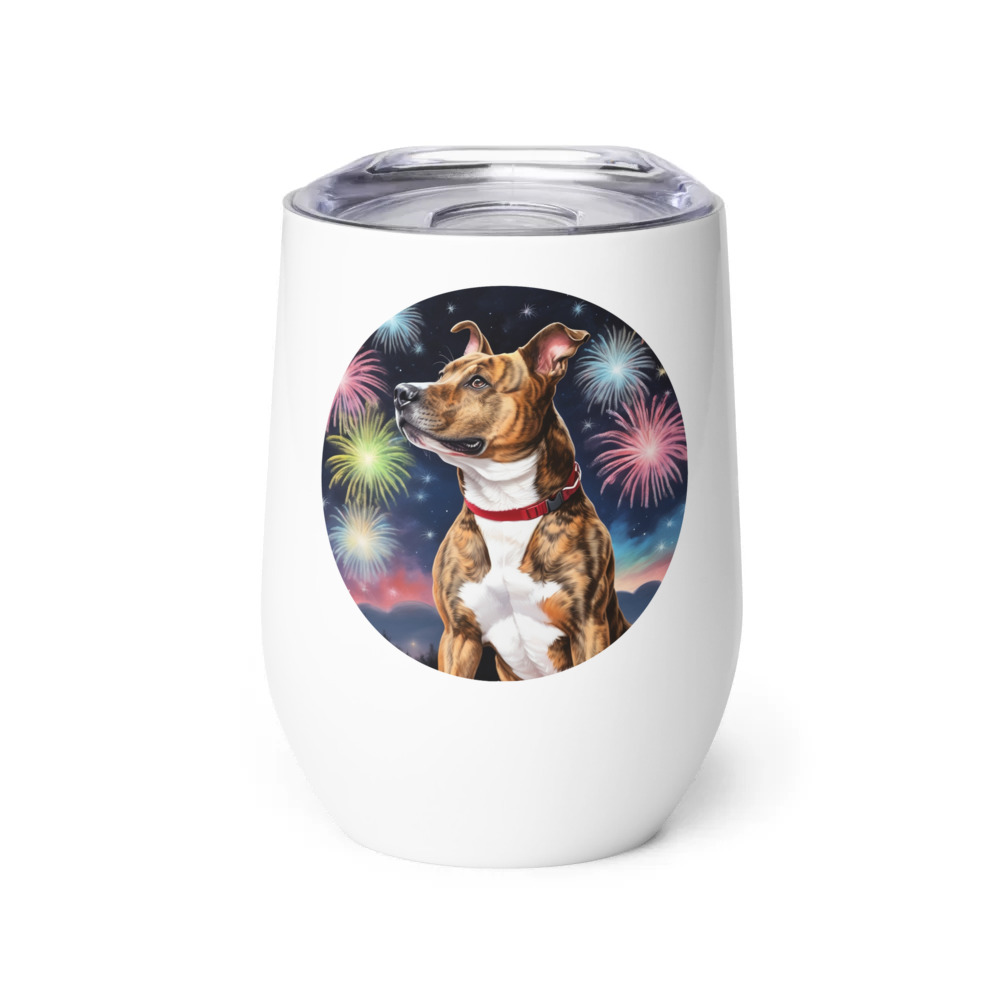 PugMug Custom Tony Hawk Wine Tumbler