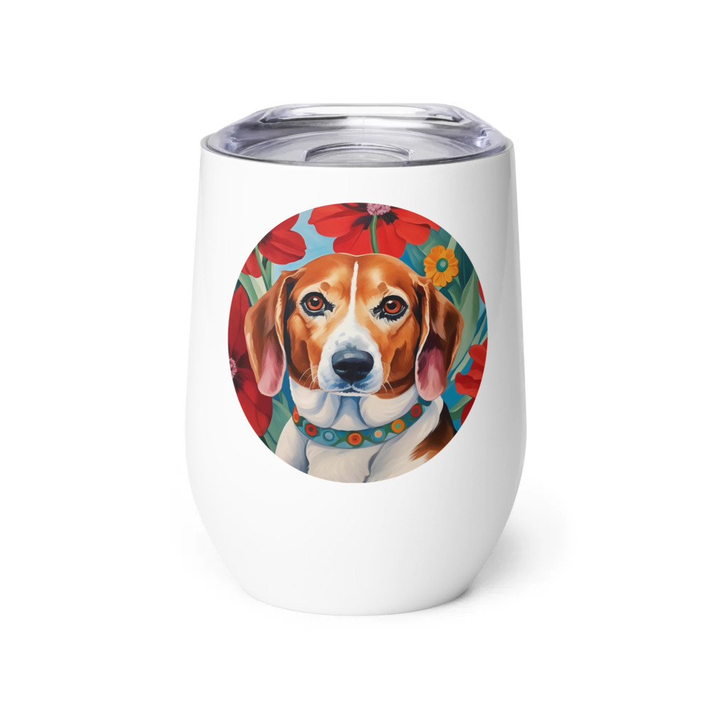 PugMug Custom Munchkin Wine Tumbler