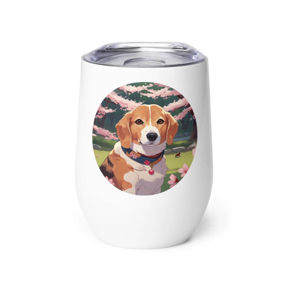 PugMug Custom Munchkin Wine Tumbler