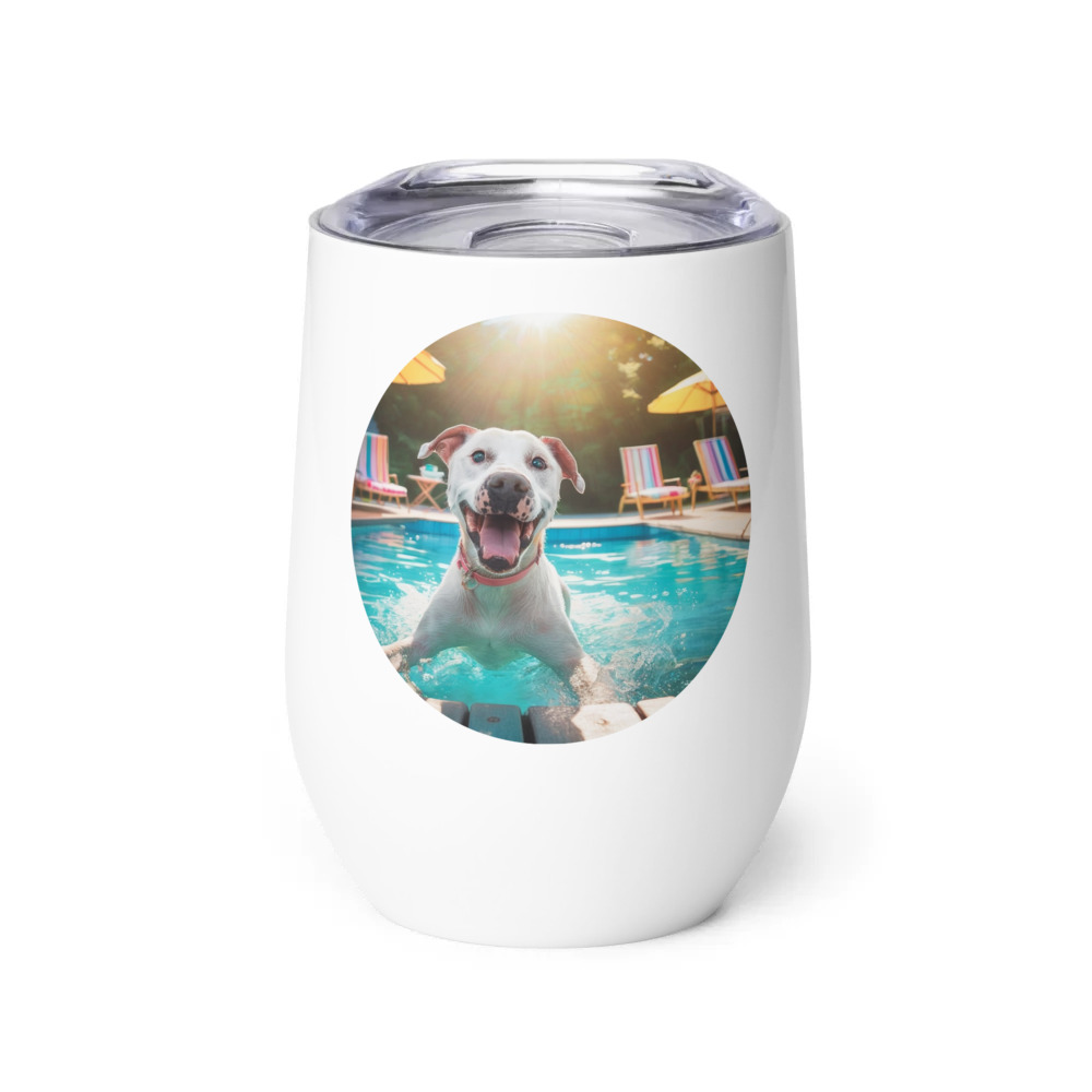 PugMug Custom Melody Wine Tumbler
