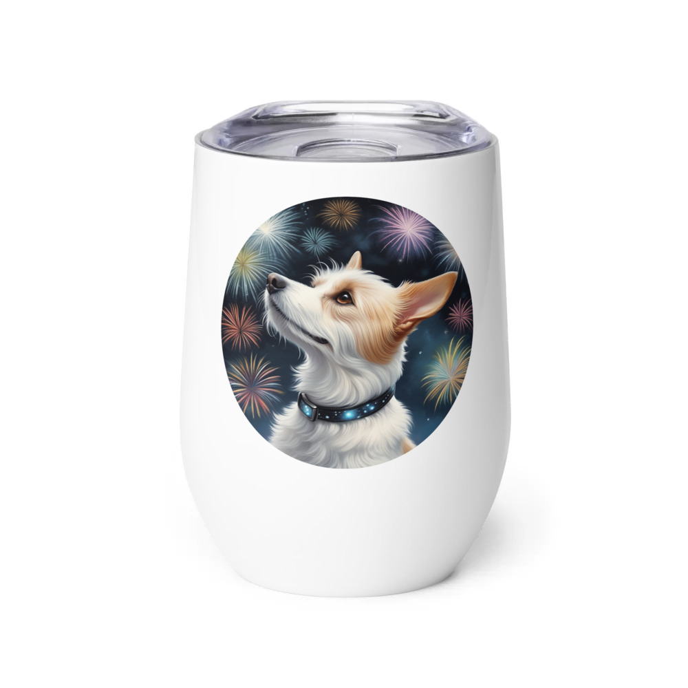 PugMug Custom Luna Wine Tumbler