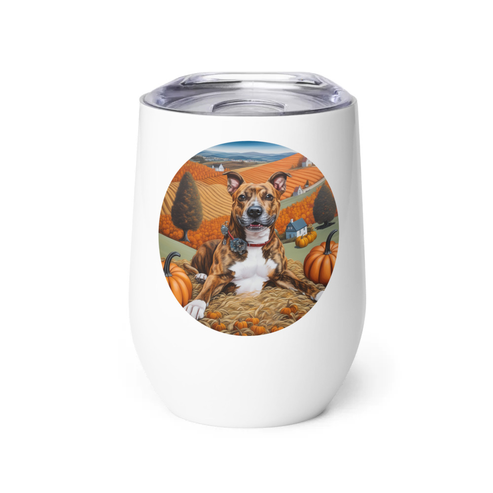 PugMug Custom Tony Hawk Wine Tumbler