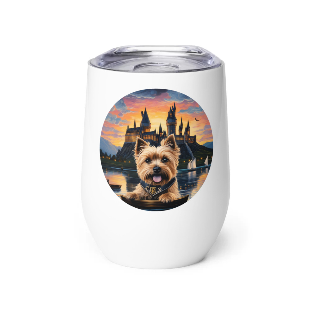 PugMug Custom Cairn Terrier Wine Tumbler