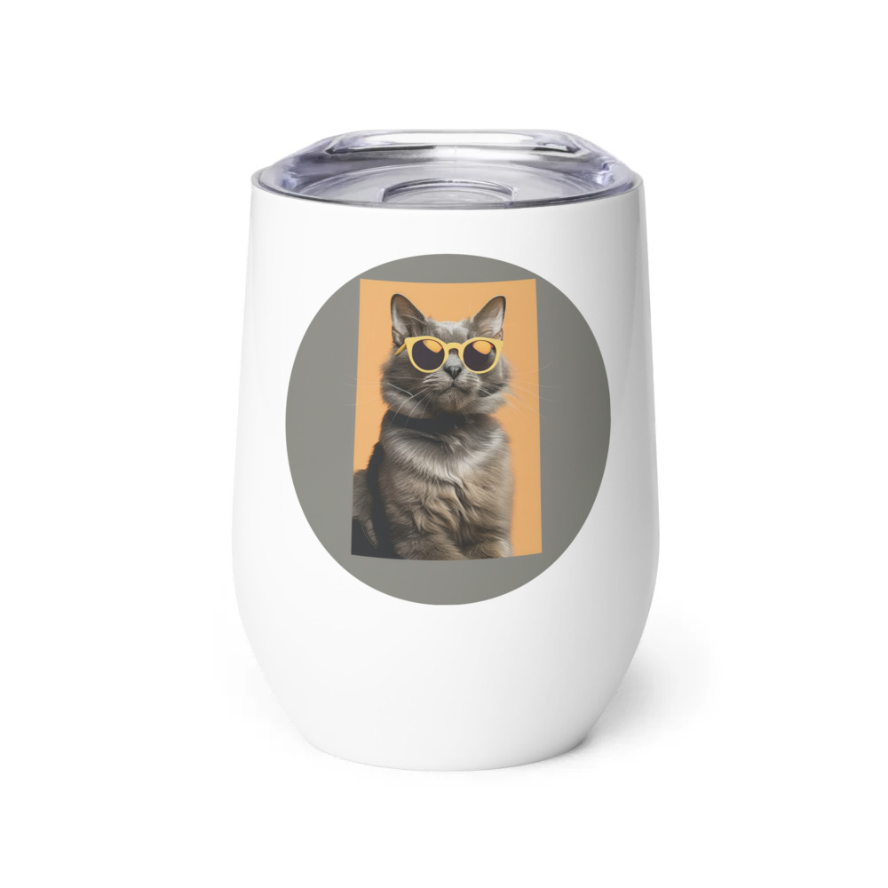 PugMug Custom Thumper Wine Tumbler