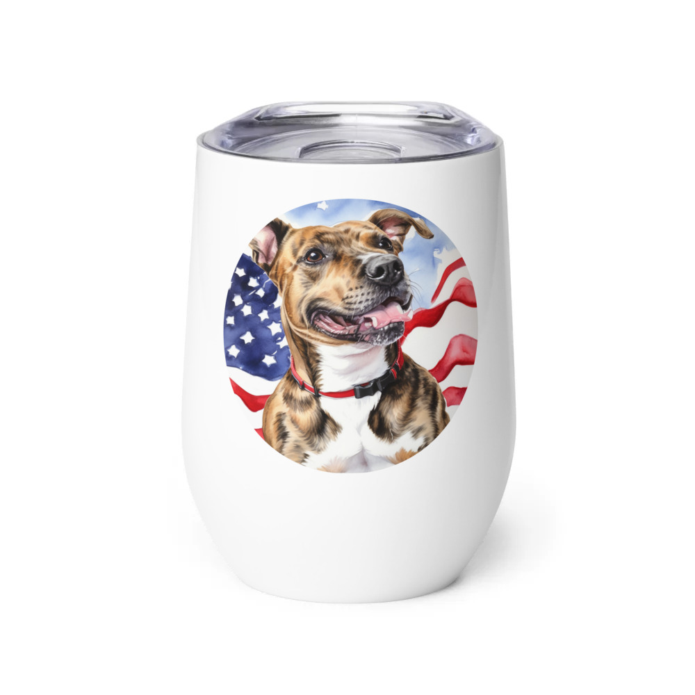 PugMug Custom Tony Hawk Wine Tumbler