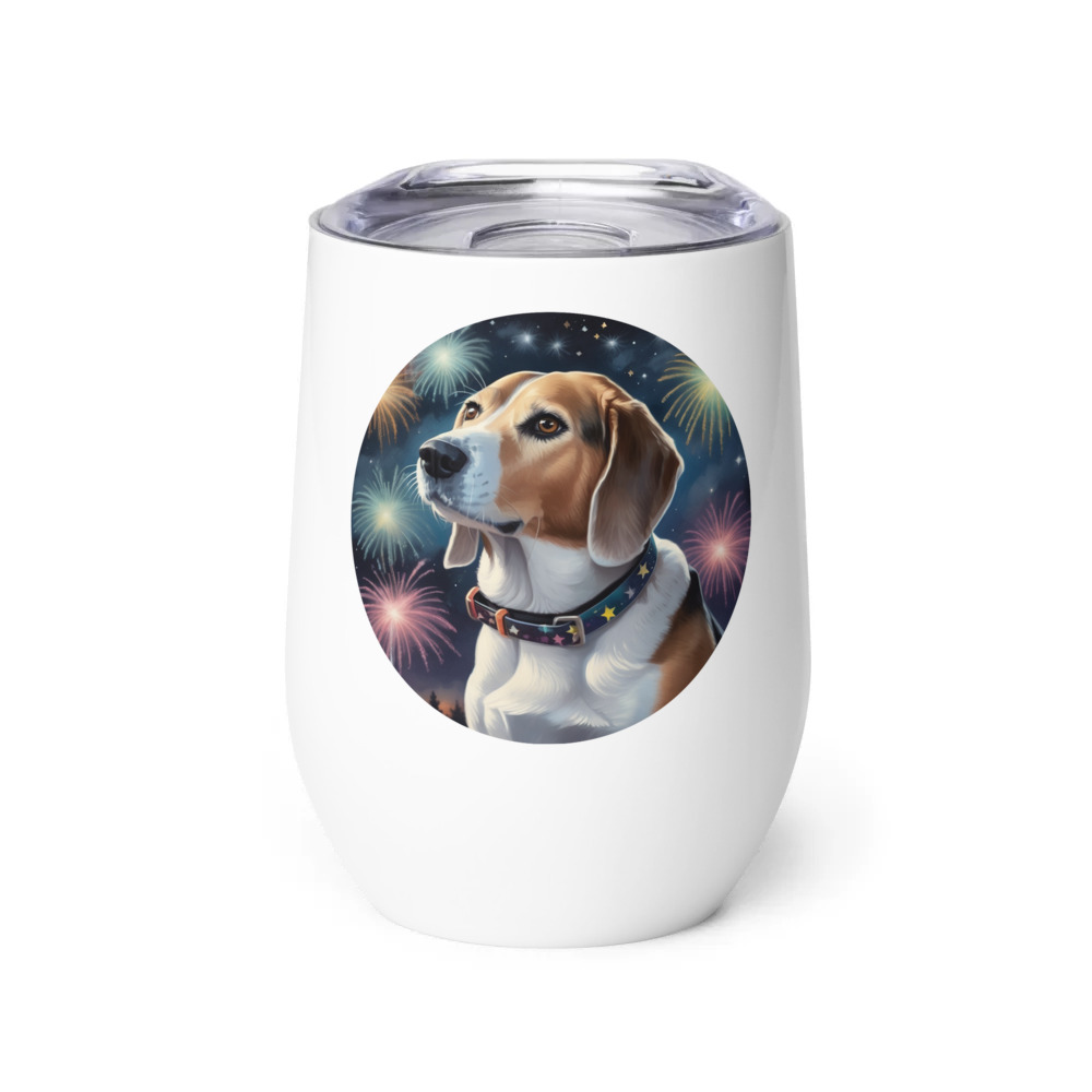 PugMug Custom Munchkin Wine Tumbler