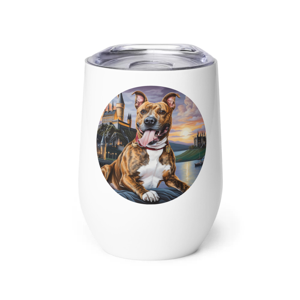PugMug Custom Tony Hawk Wine Tumbler