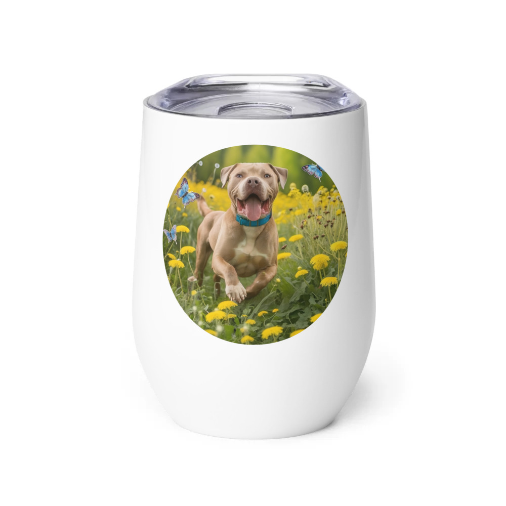 PugMug Custom squishmallow Wine Tumbler