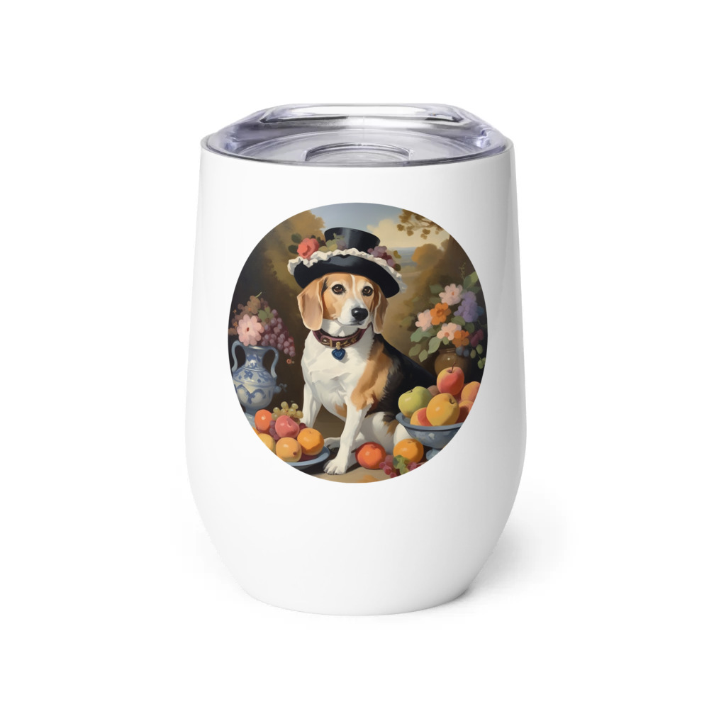 PugMug Custom Munchkin Wine Tumbler
