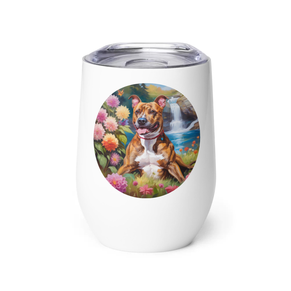 PugMug Custom Tony Hawk Wine Tumbler