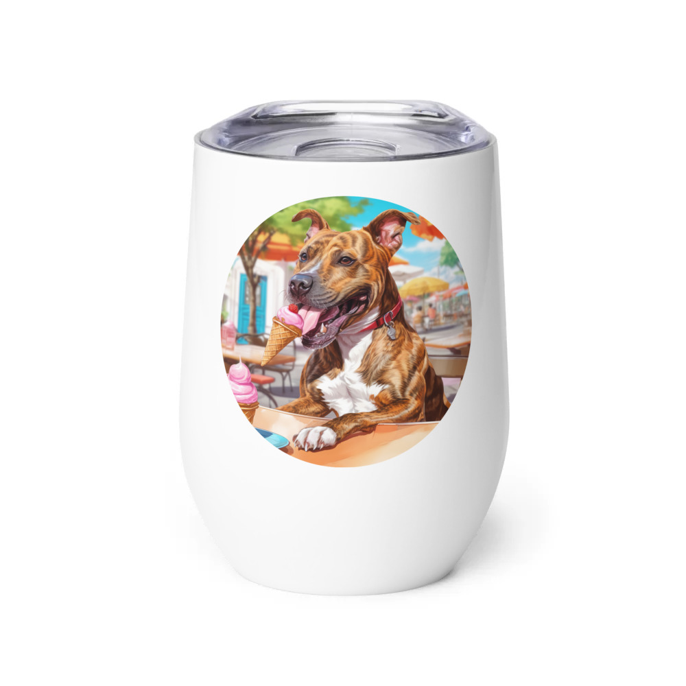 PugMug Custom Tony Hawk Wine Tumbler