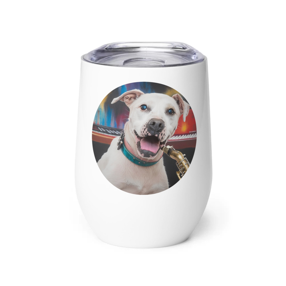 PugMug Custom Melody Wine Tumbler