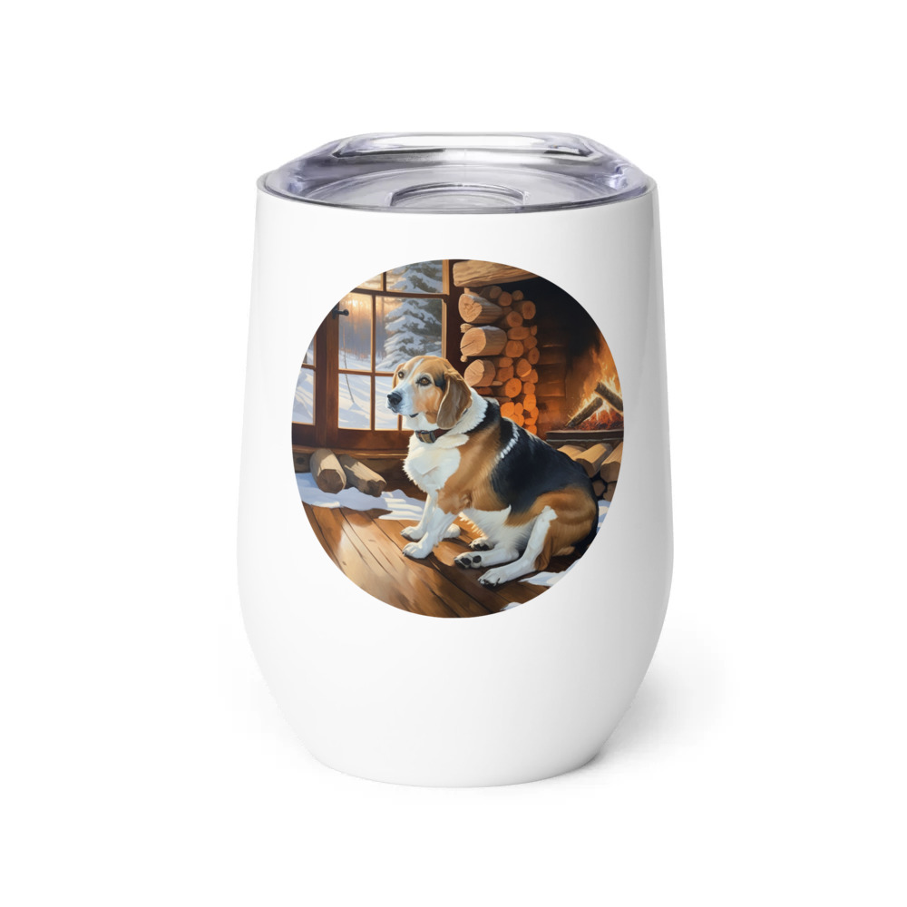 PugMug Custom Munchkin Wine Tumbler
