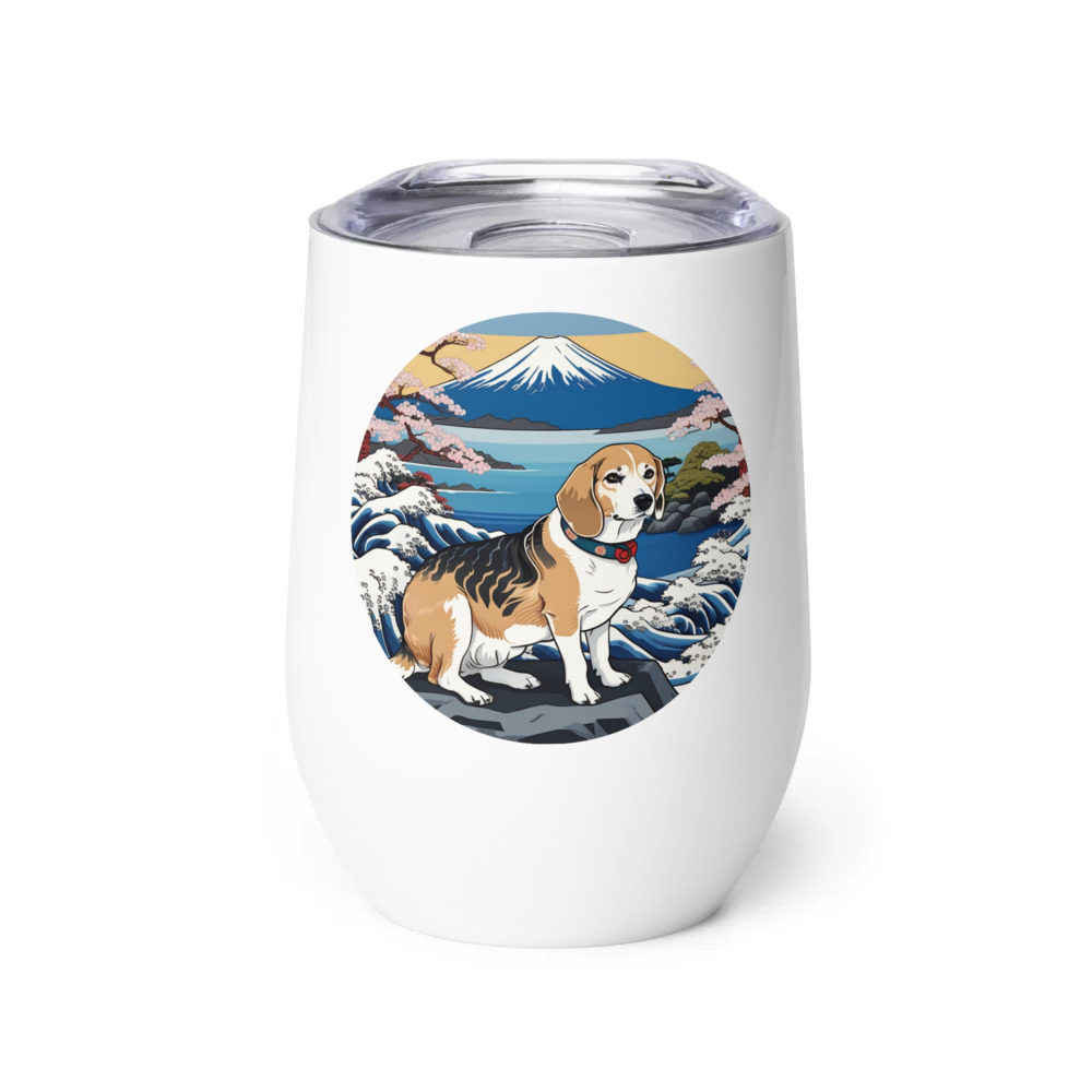 PugMug Custom Munchkin Wine Tumbler
