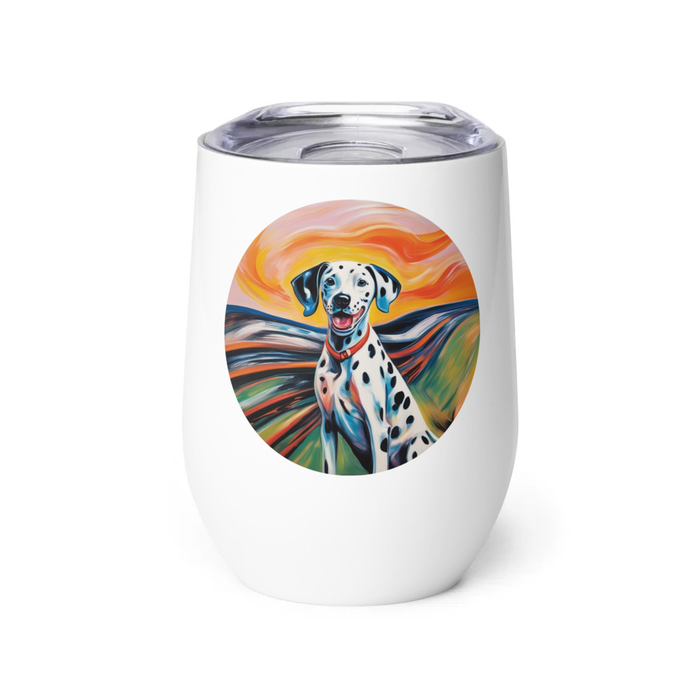 PugMug Custom Pet Wine Tumbler